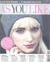 Septembre 2015: Magazine As You Like